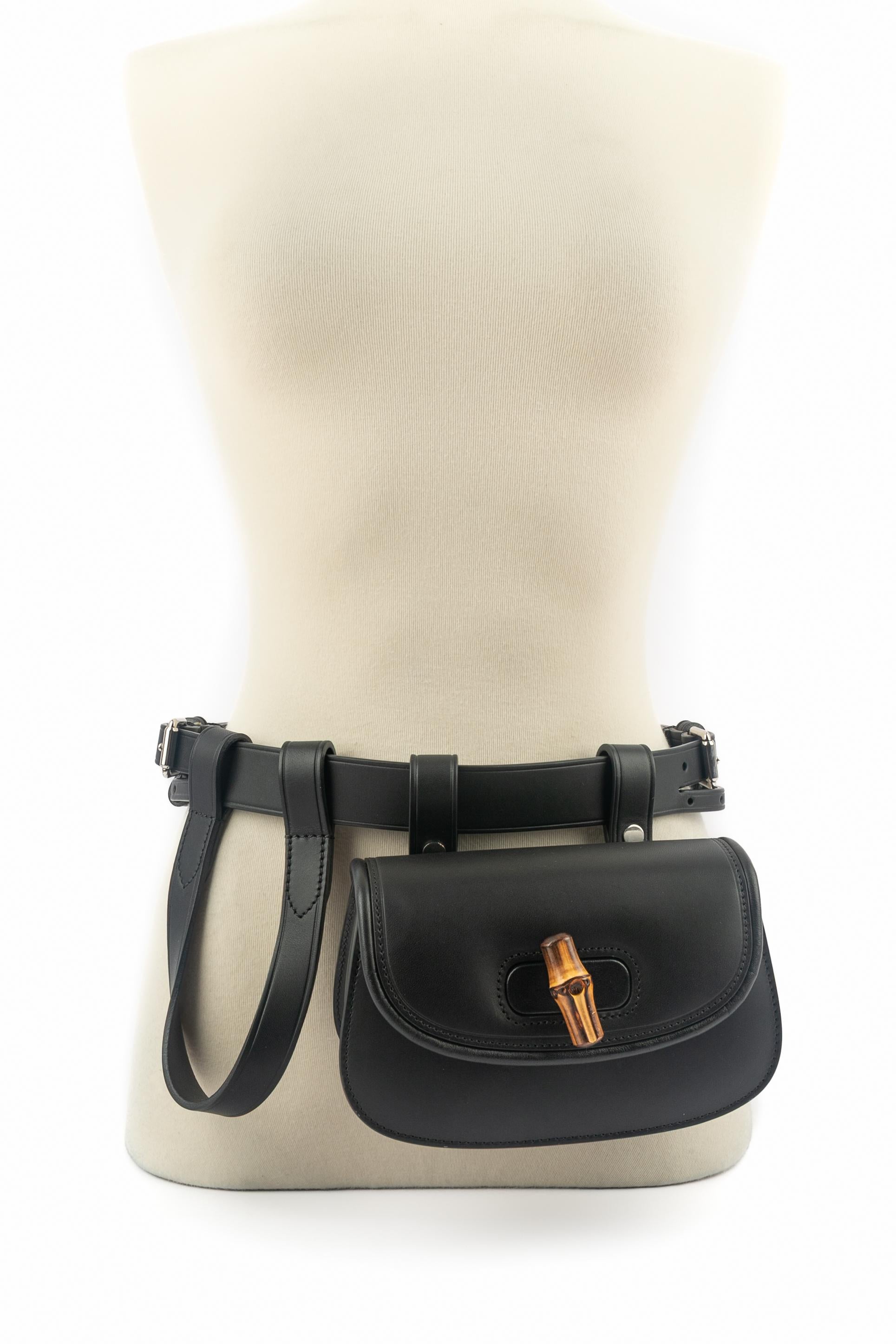 Sac de ceinture 'Bamboo 1947' de Gucci en vente 8