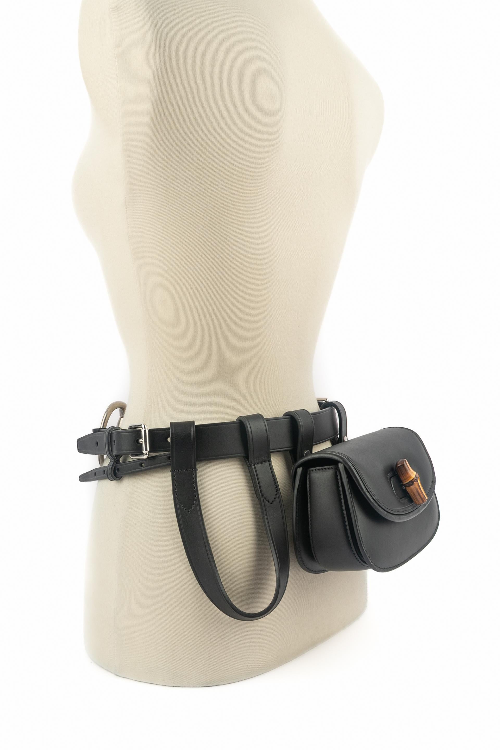 Sac de ceinture 'Bamboo 1947' de Gucci en vente 10