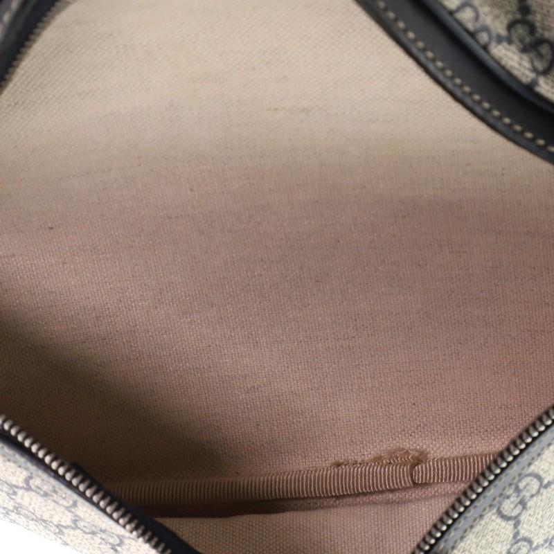 Gucci Belt Bag GG Coated Canvas Large In Good Condition In NY, NY
