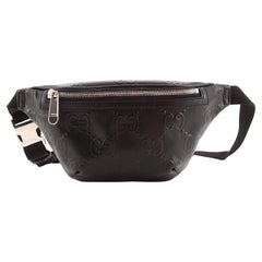 Gucci Belt Bag GG Embossed Perforated Leather Small