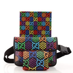 Gucci Belt Bag Psychedelic Print GG Coated Canvas