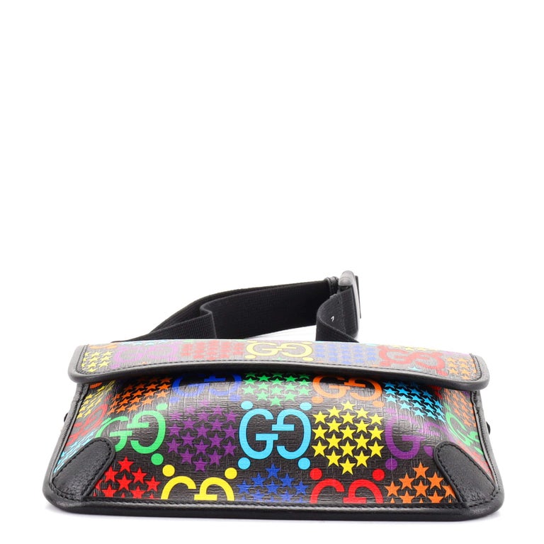 Gucci Belt Bag Psychedelic Print GG Coated Canvas at 1stDibs