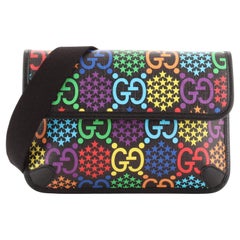 Gucci Gürteltasche Psychedelic Print GG aus beschichtetem Segeltuch