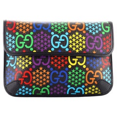 Gucci Gürteltasche Psychedelic Print GG aus beschichtetem Segeltuch