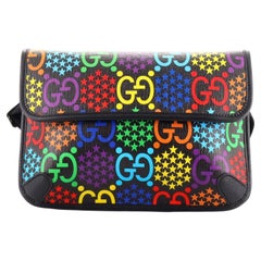 Gucci Gürteltasche Psychedelic Print GG aus beschichtetem Segeltuch