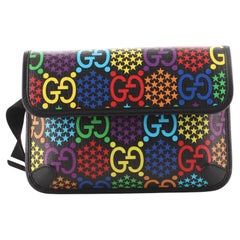 Gucci Gürteltasche Psychedelic Print GG aus beschichtetem Segeltuch