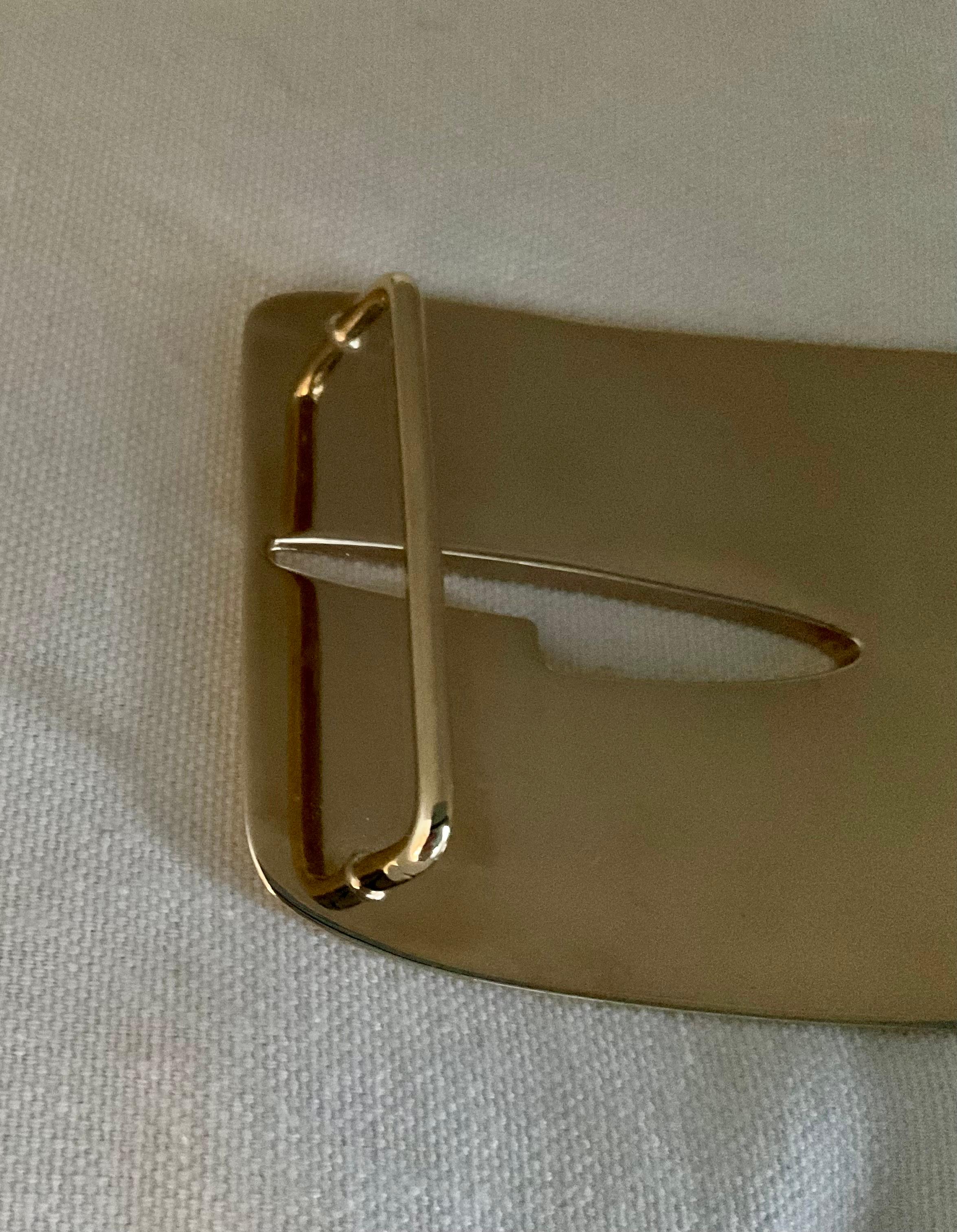 Femenino o masculino Hebilla de cinturón Gucci Tom Ford años 90 en venta