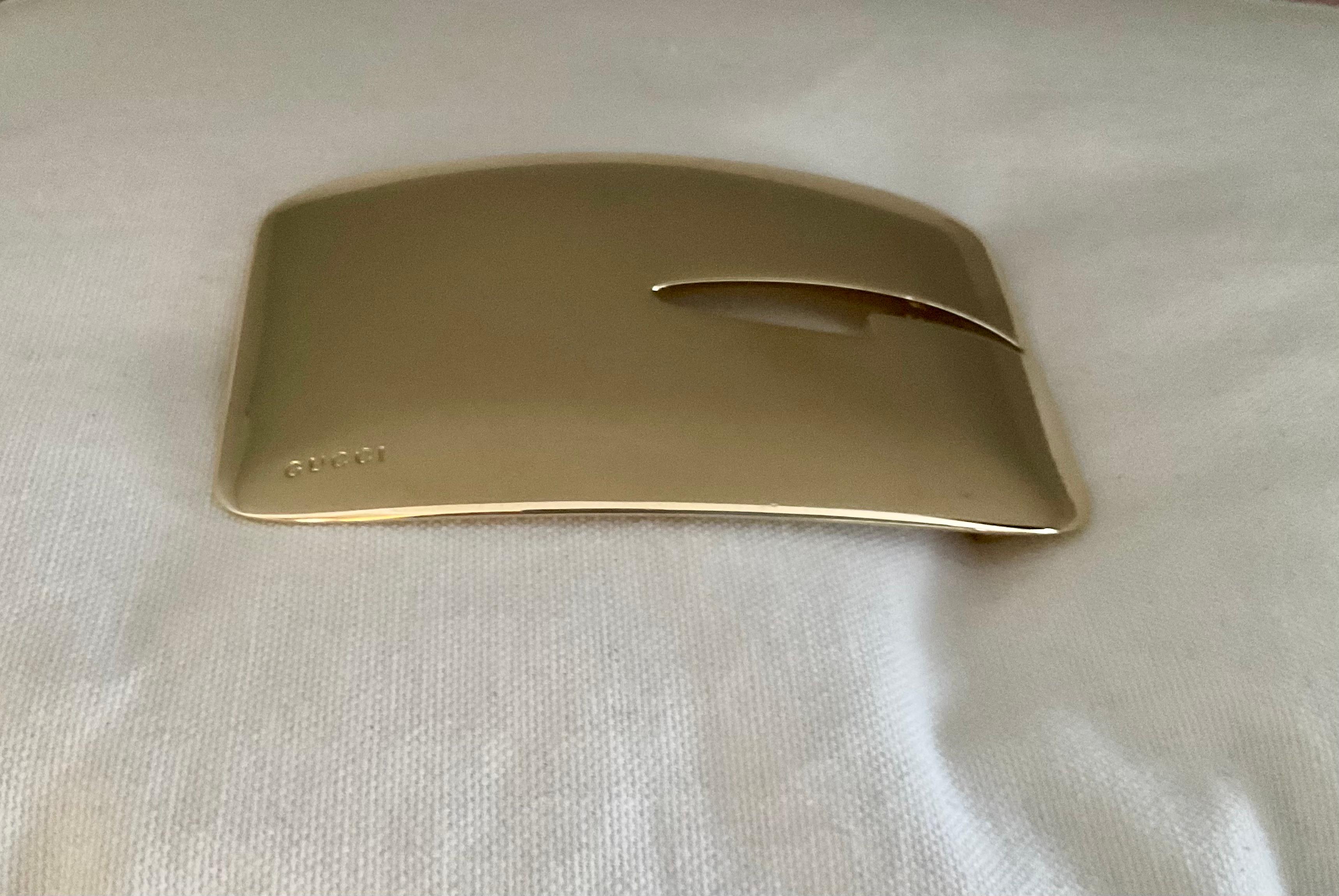 Hebilla de cinturón Gucci Tom Ford años 90 en venta 1