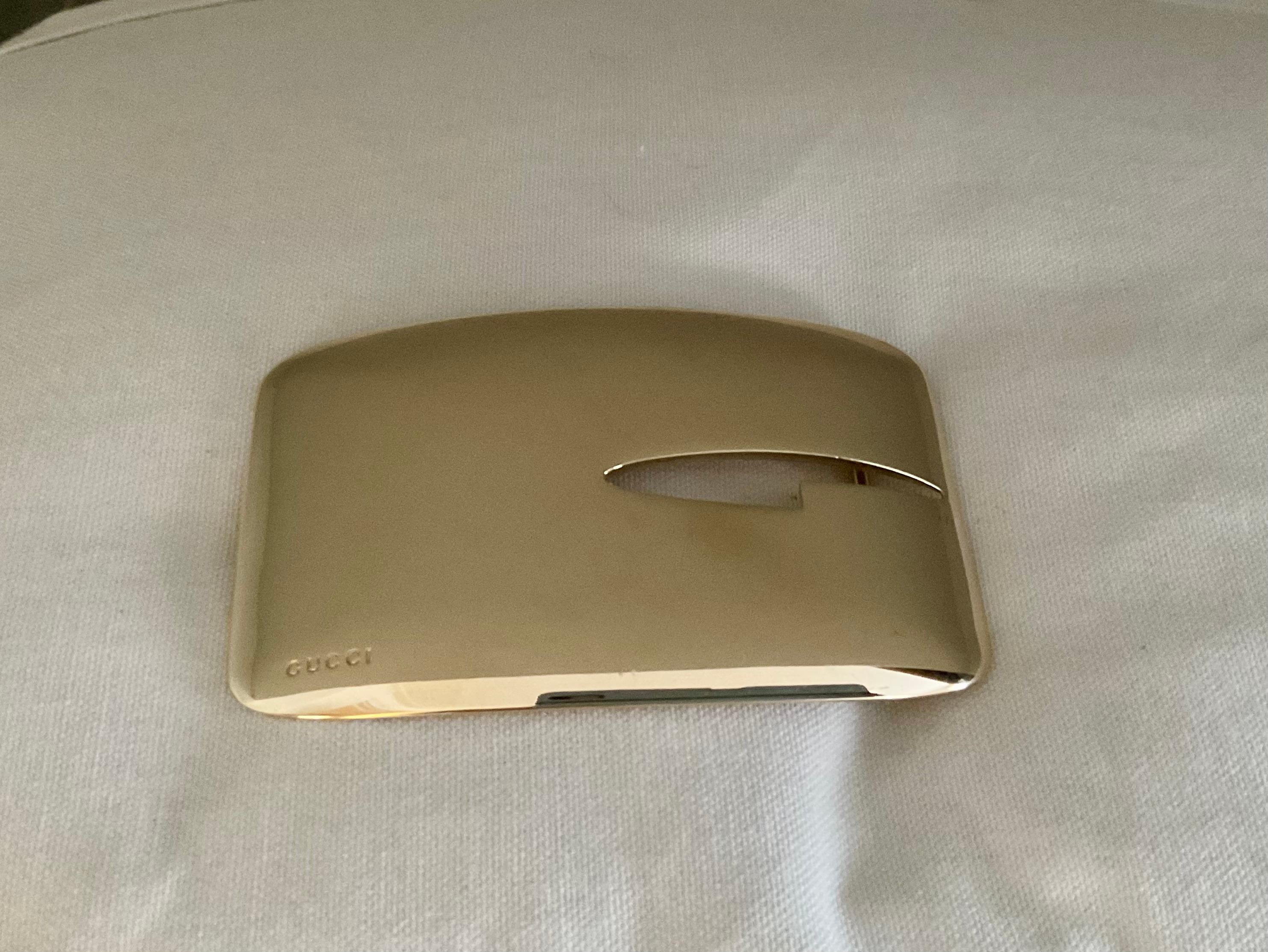 Hebilla de cinturón Gucci Tom Ford años 90 en venta 2