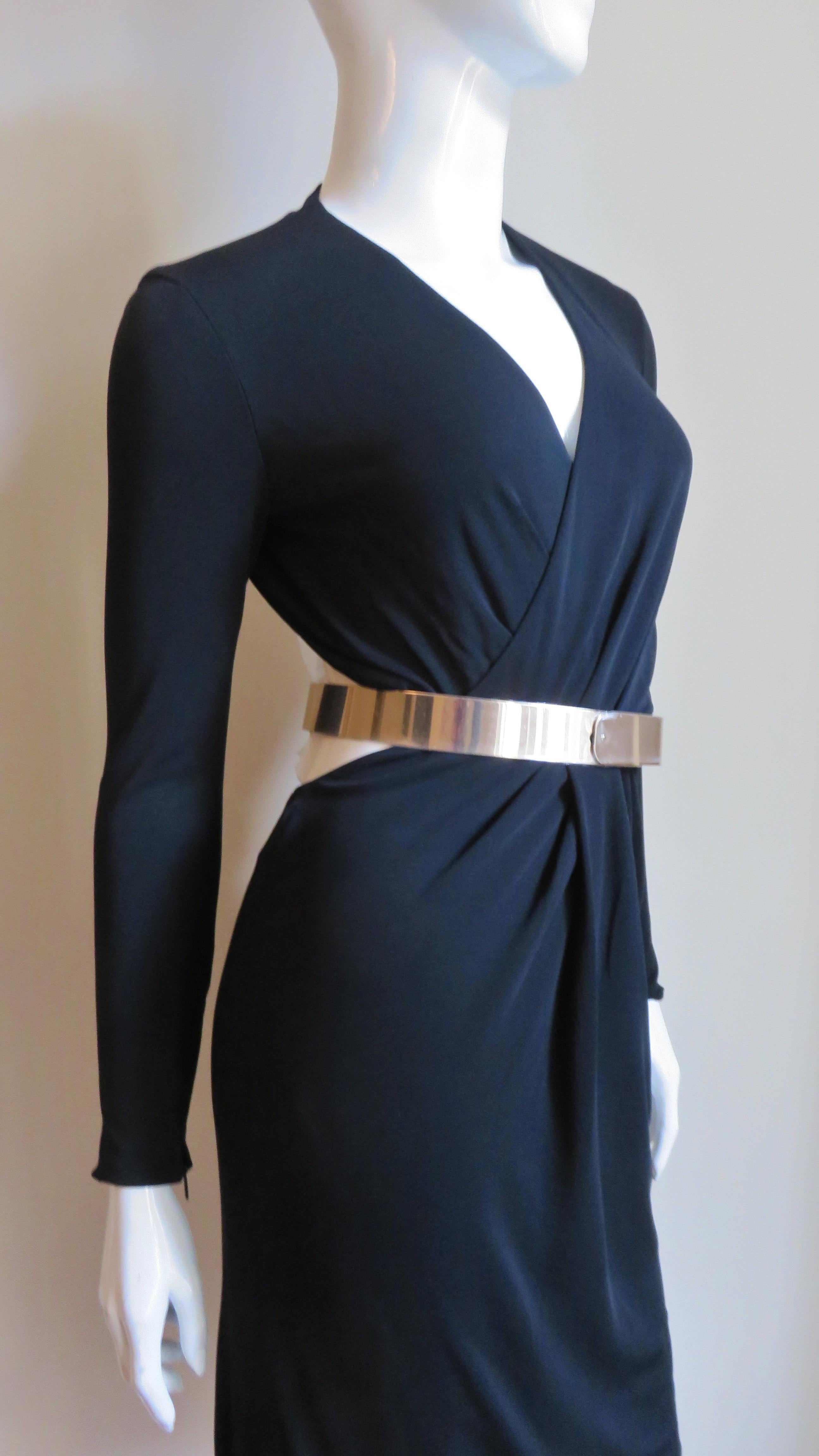 Gucci Belted Cut out Backless Dress 7