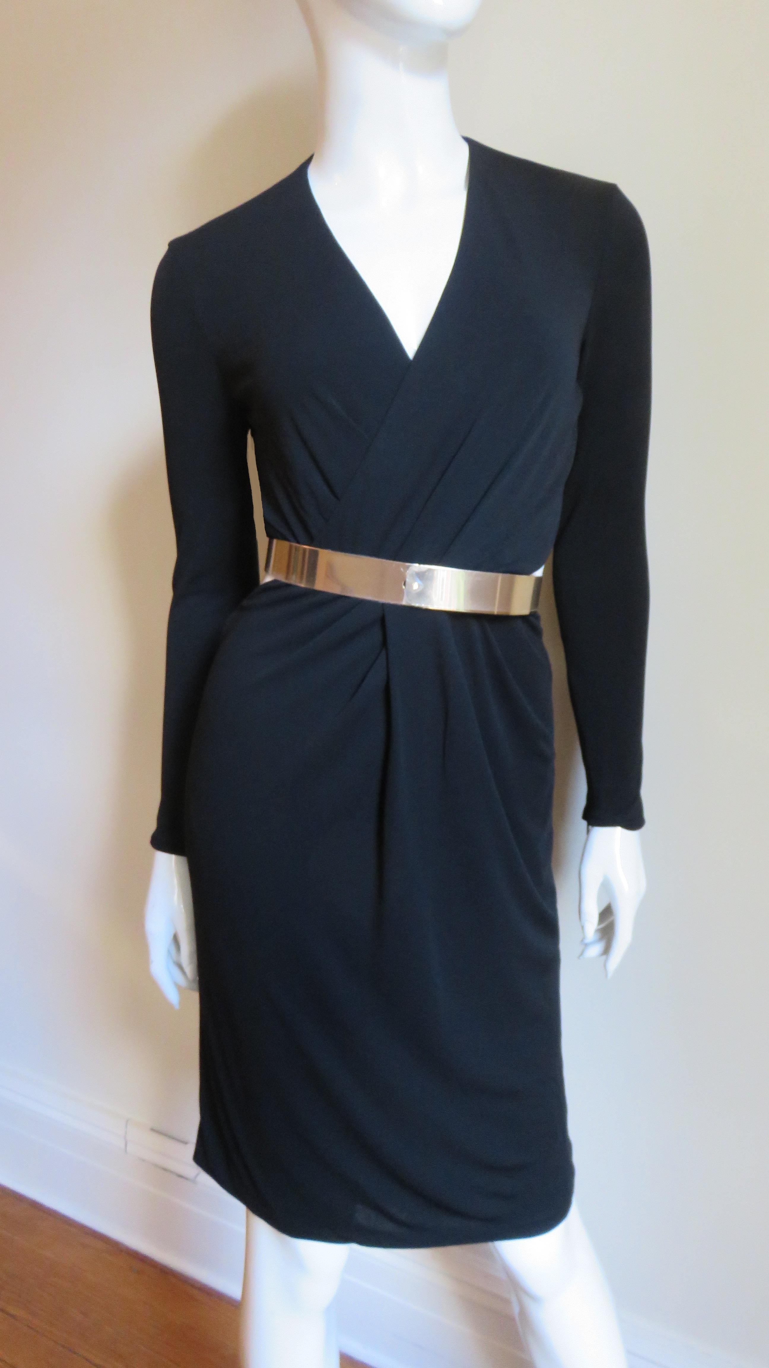 Gucci Belted Cut out Backless Dress 4