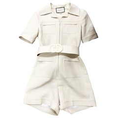 Gucci Belted Playsuit