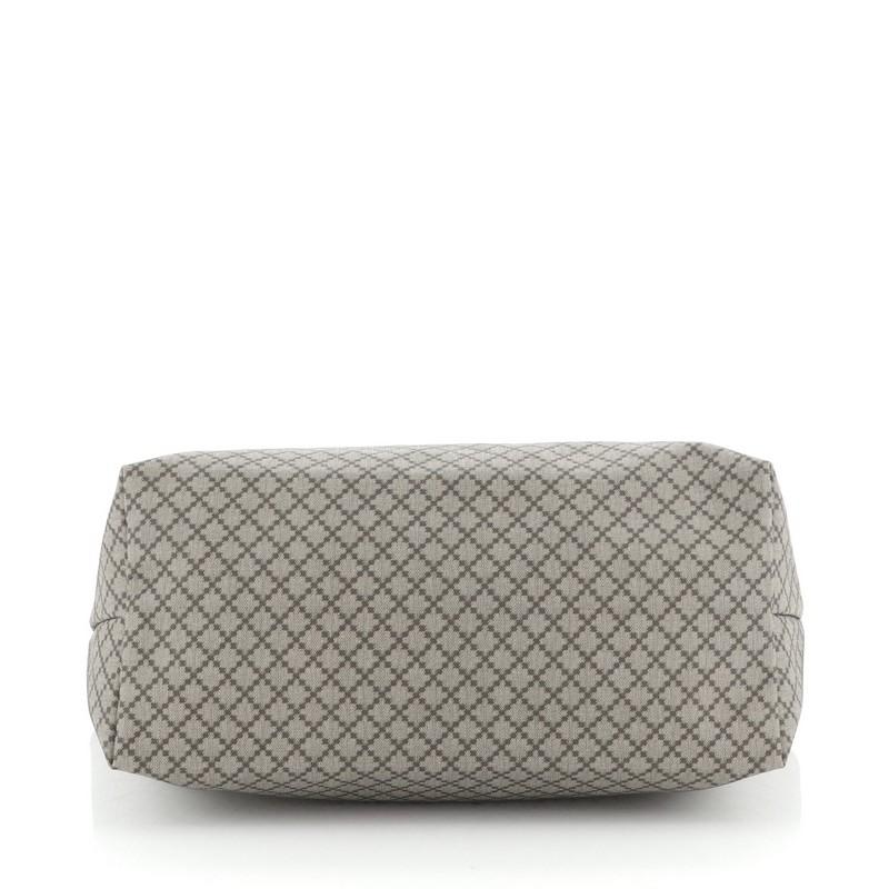 Gucci Belted Tote Diamante Coated Canvas Large In Good Condition In NY, NY
