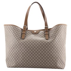 Gucci Belted Tote Diamante Coated Canvas Large