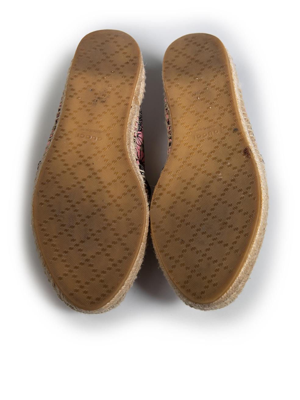 Gucci espadrilles Pilar imprimé tigre Bengale taille IT 35,5 Bon état à London, GB