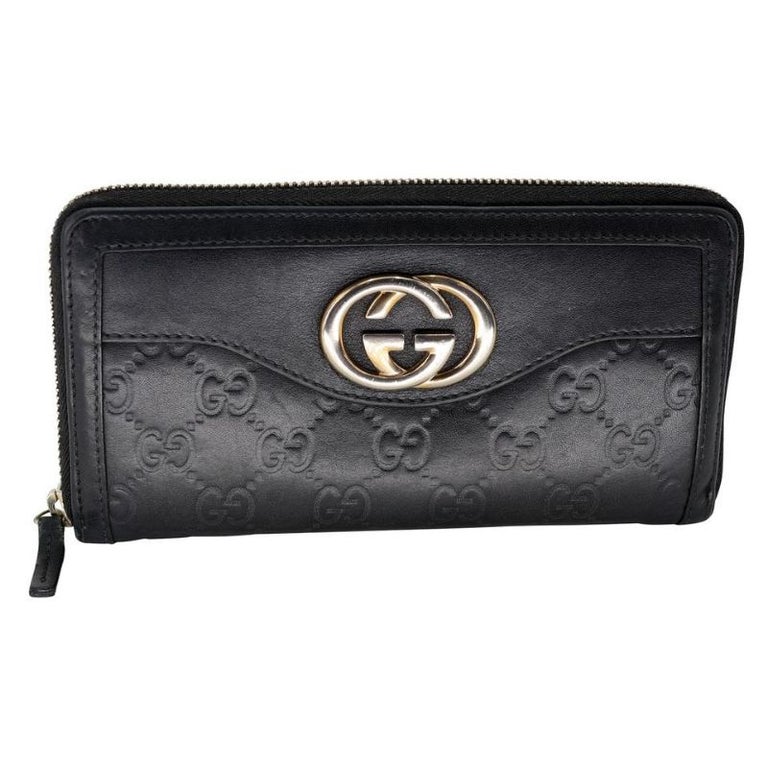 Gucci Big Gg Monogram Guccissima Long Wallet GG-W0209N-0005 For Sale at  1stDibs | gucci wallet guccissima