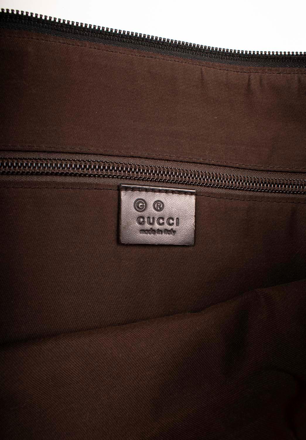 Gucci Big Monogram GG Men Messenger Bag Large For Sale 1