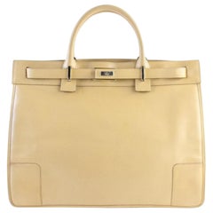 Gucci Birkin 224465 Beige Leather Satchel