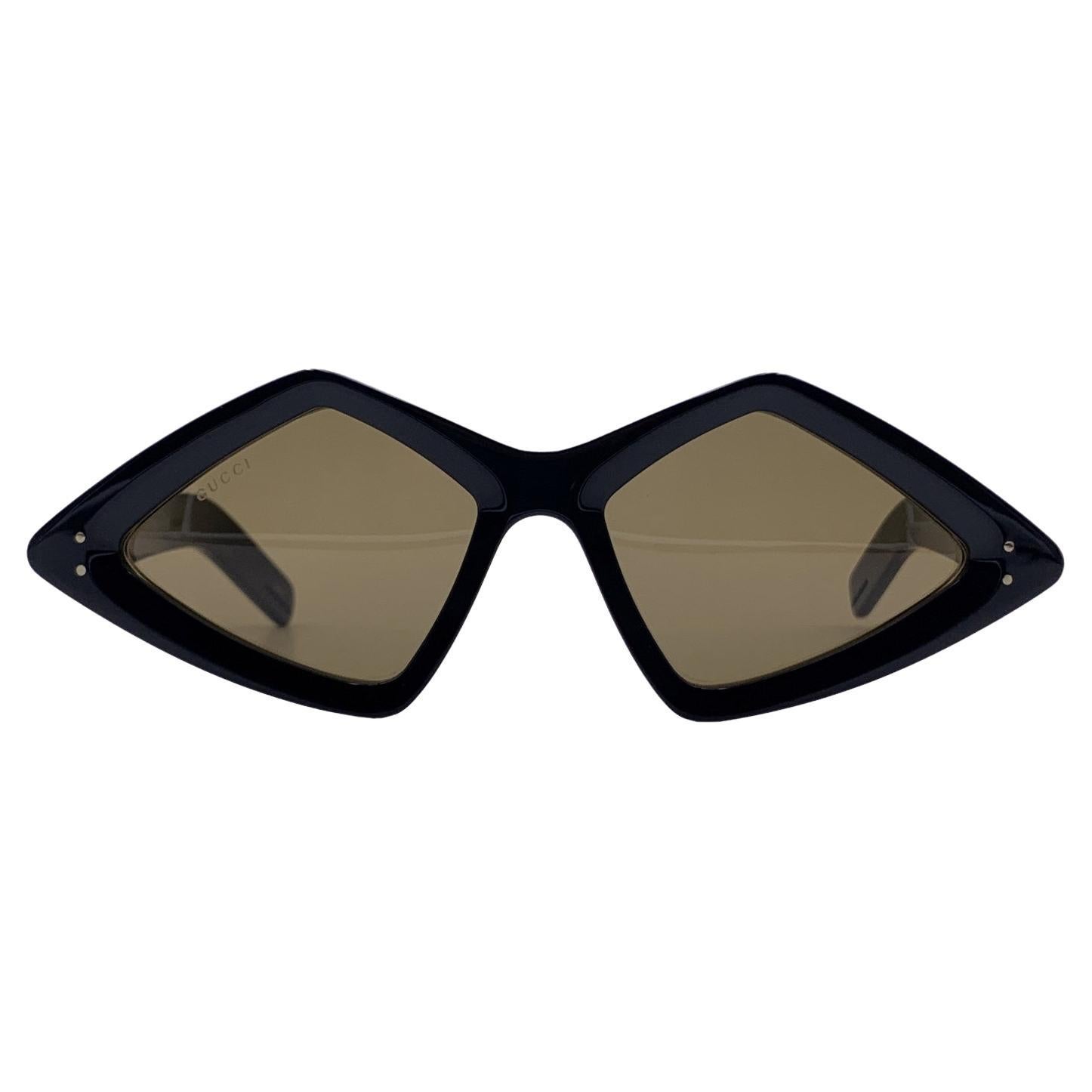 Gucci Black Acetate GG0496S 001 Sunglasses 59/18 145mm For Sale