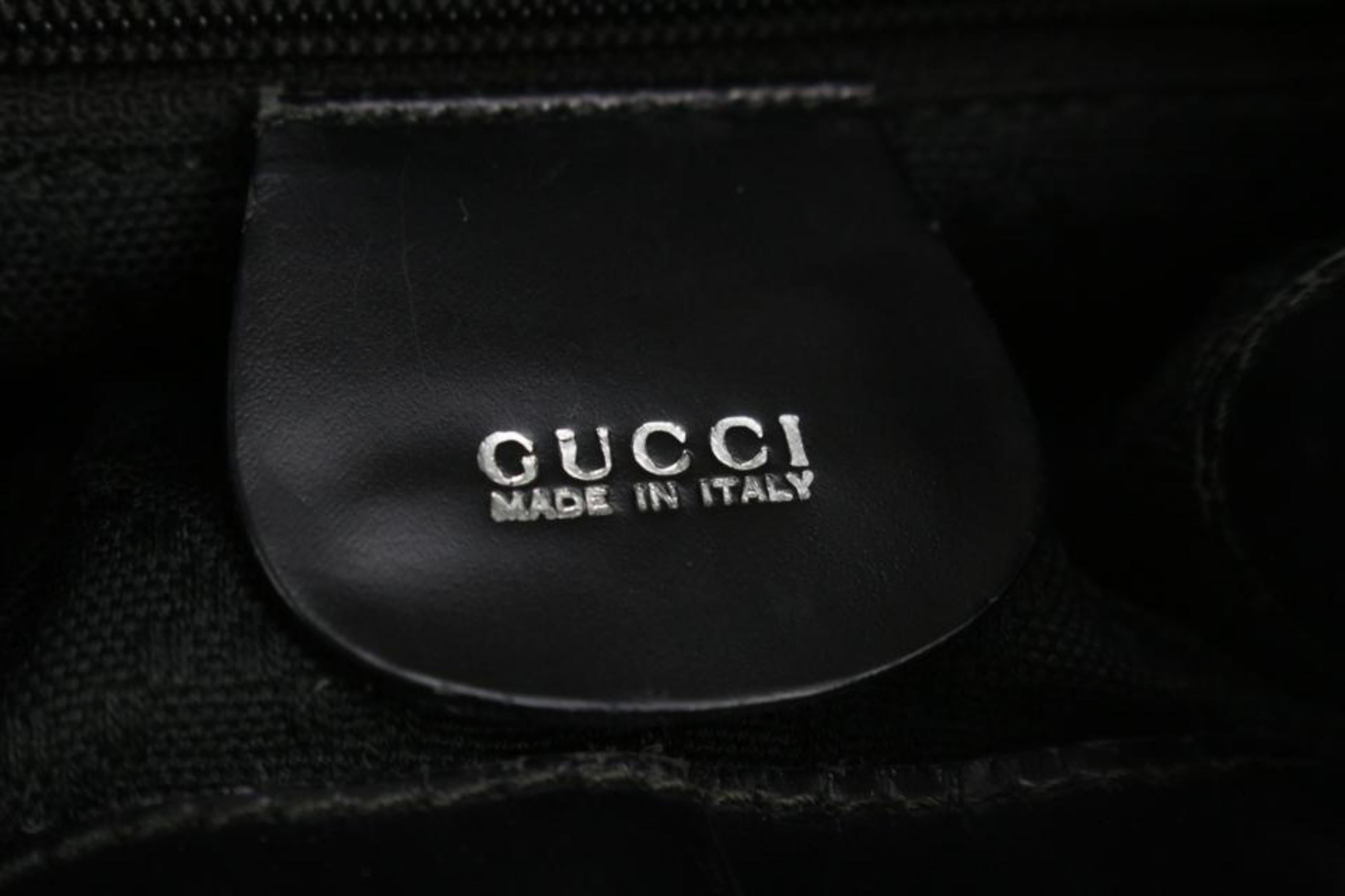Gucci Black Bamboo Sling Bag 7Gu1019 4