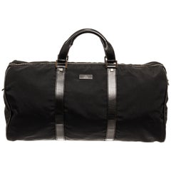 Used Gucci Black Boston Bag