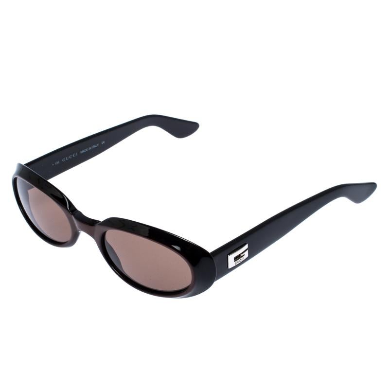 vintage gucci oval sunglasses
