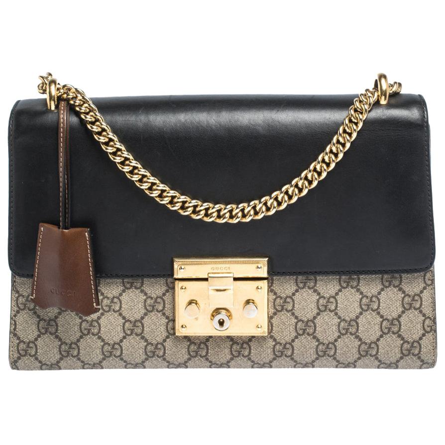 gucci padlock supreme medium