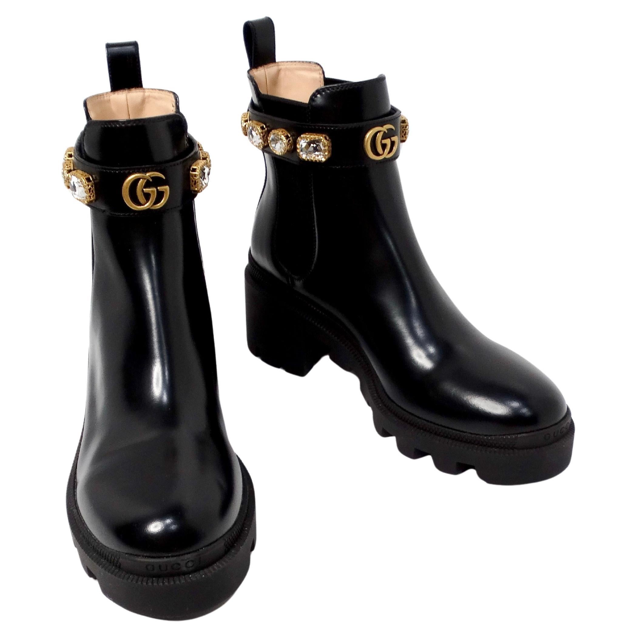 Gucci jewel boots clearance