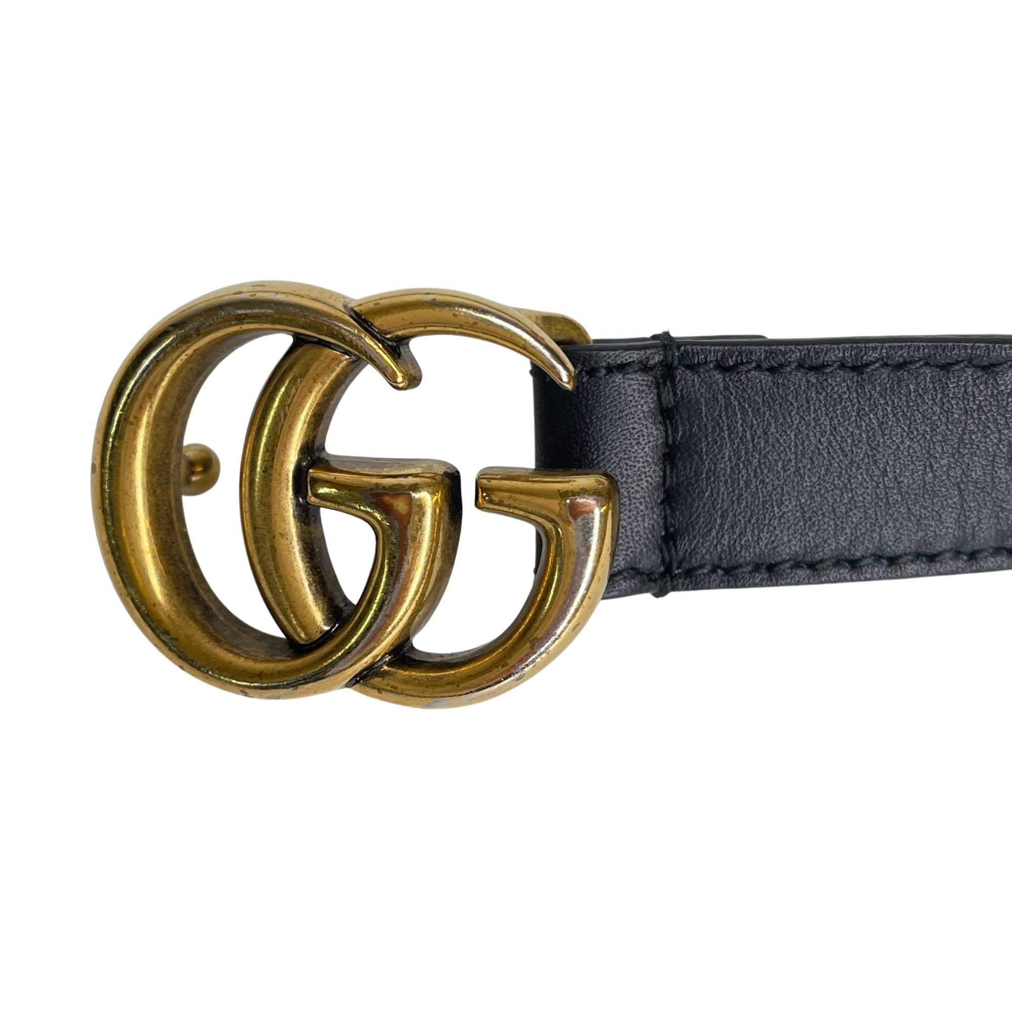 gucci marmont slim belt