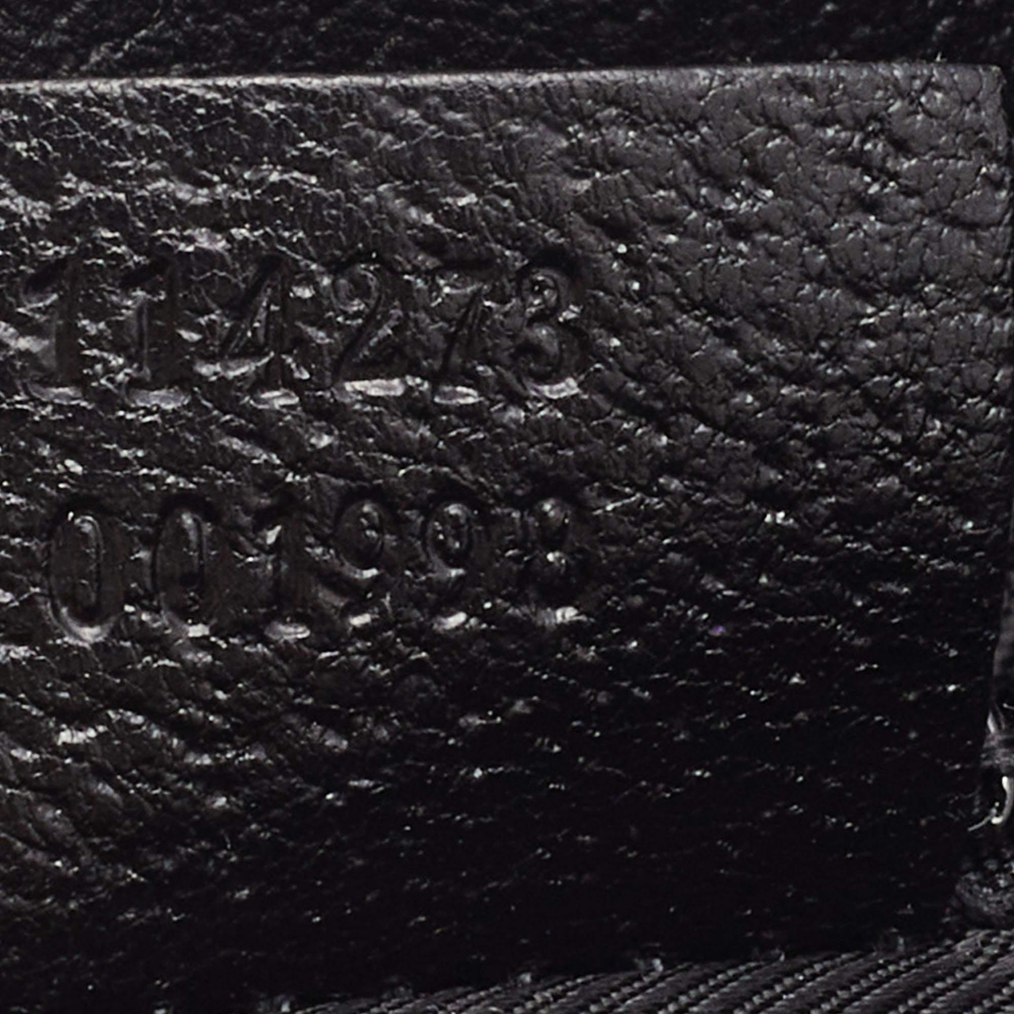 Gucci Black Canvas GG Logo Crossbody Messenger Bag 4