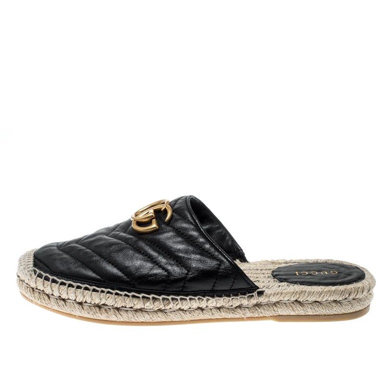 gucci chevron espadrille