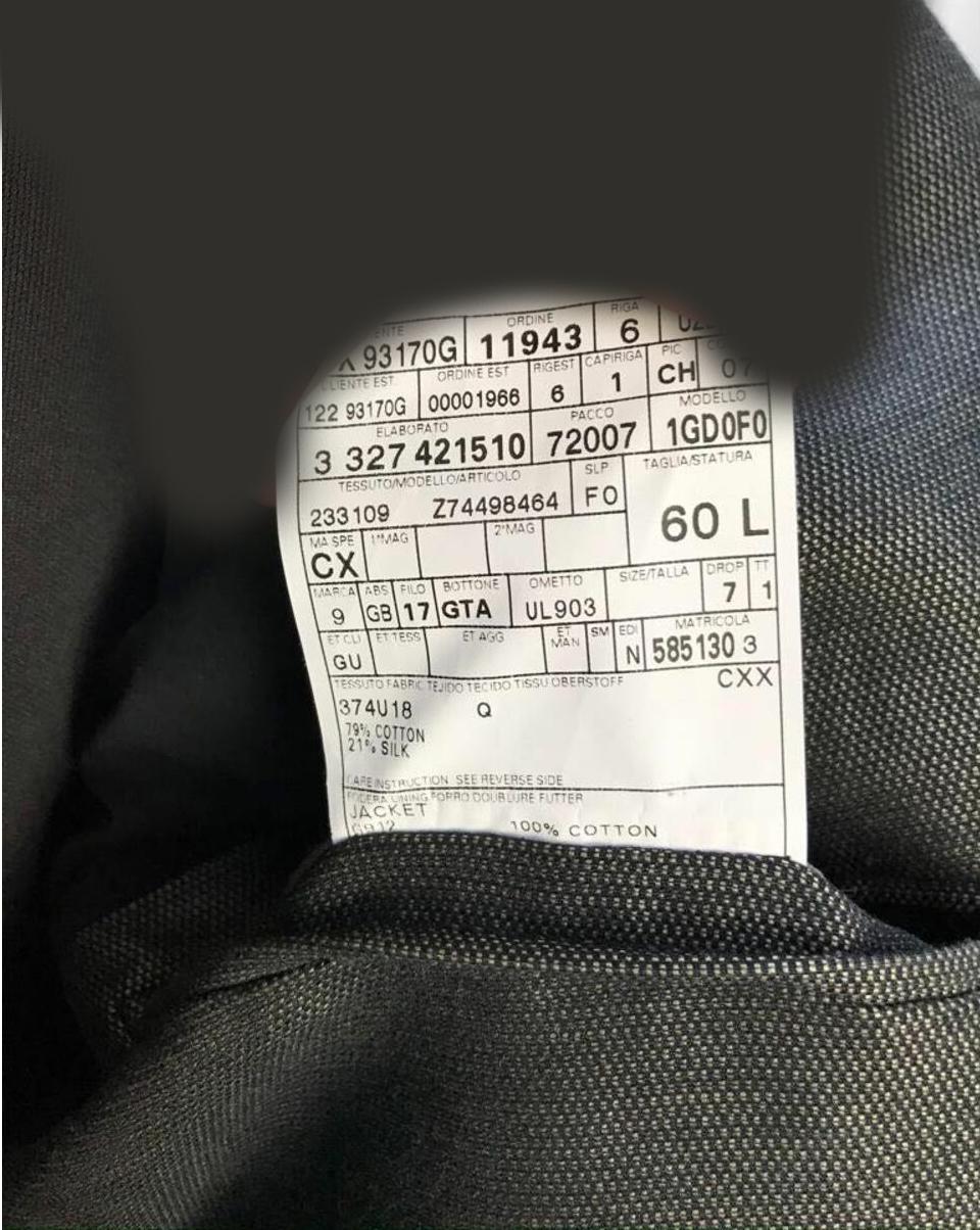 De los hombres Chaqueta blazer clásica negra Gucci para hombre IT 60 - US 50 de Celebrity Closet en venta
