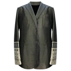 Chaqueta blazer clásica negra Gucci para hombre IT 60 - US 50 de Celebrity Closet