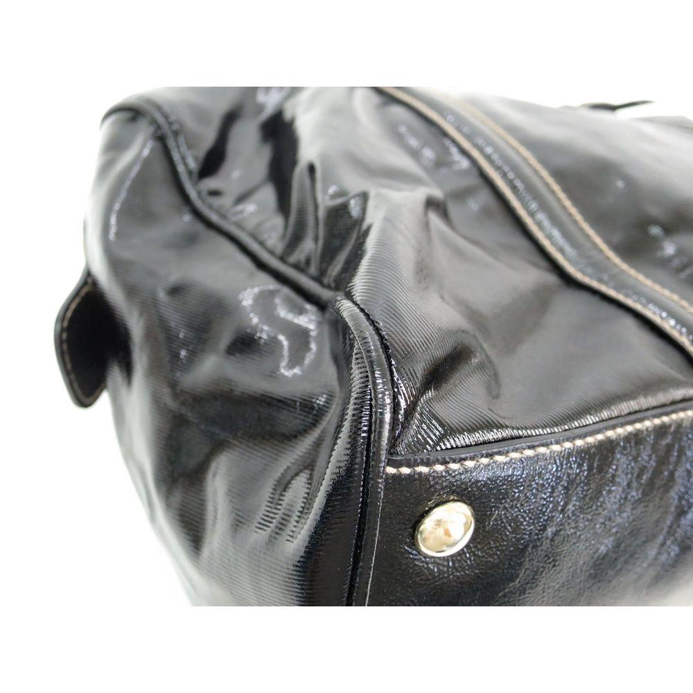 Gucci Black Coated Fabric Dialux Britt Boston Bag In Good Condition In Dubai, Al Qouz 2