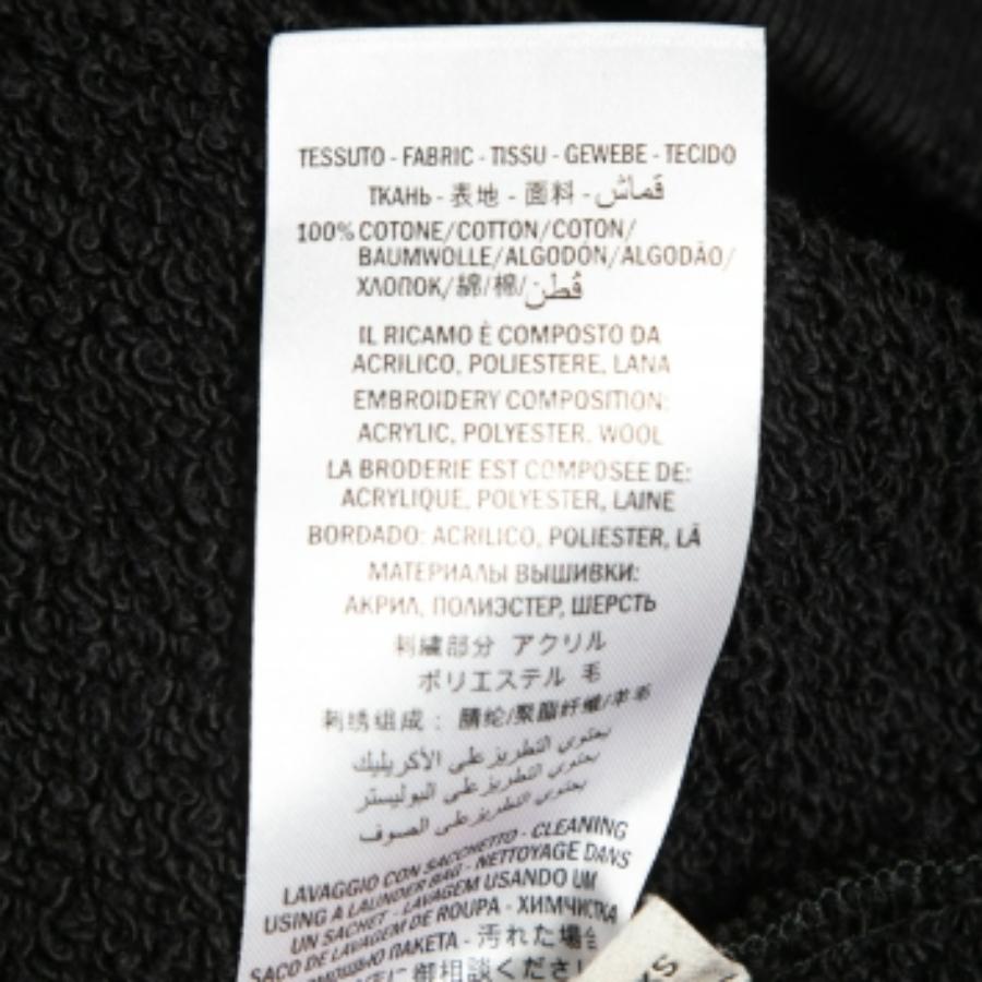 Gucci Sudadera con capucha bordada Blind For Love de algodón negro XS Negro en venta