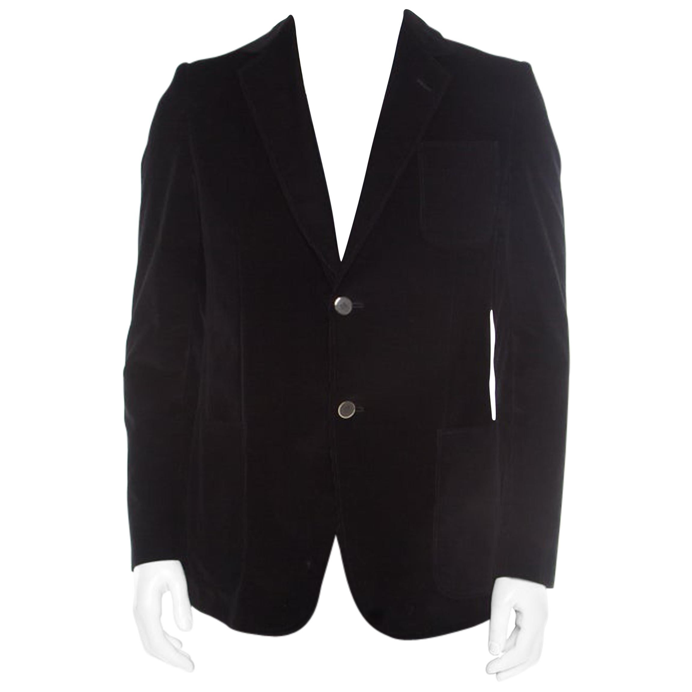black cord blazer