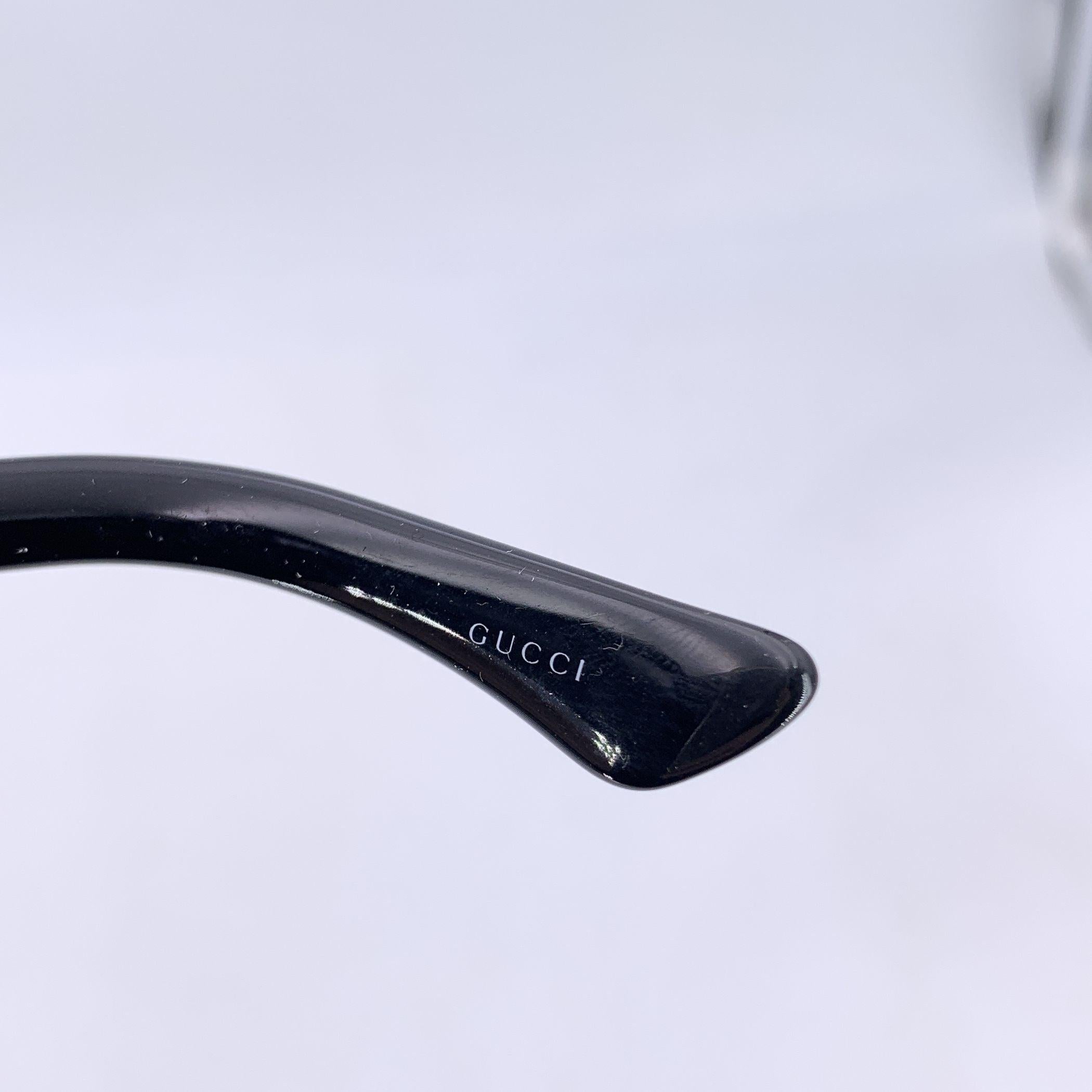 Gafas de sol de cristal negro Gucci GG2901/STRASS 63/16 110mm en venta 1