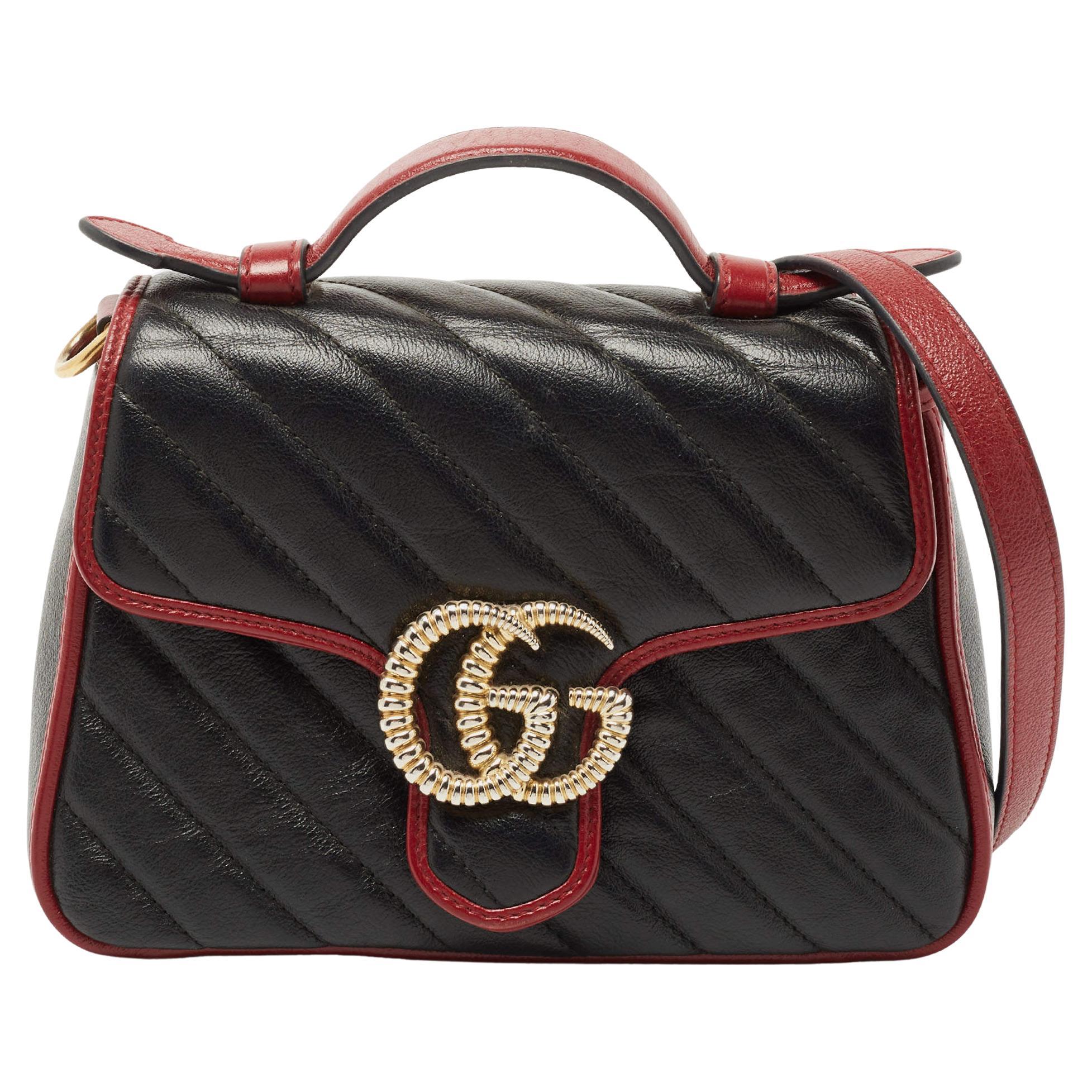 Gucci Gg Top Handle Bag - 111 For Sale on 1stDibs