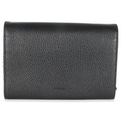 Gucci Black Dollar Calfskin Dionysus Chain Wallet