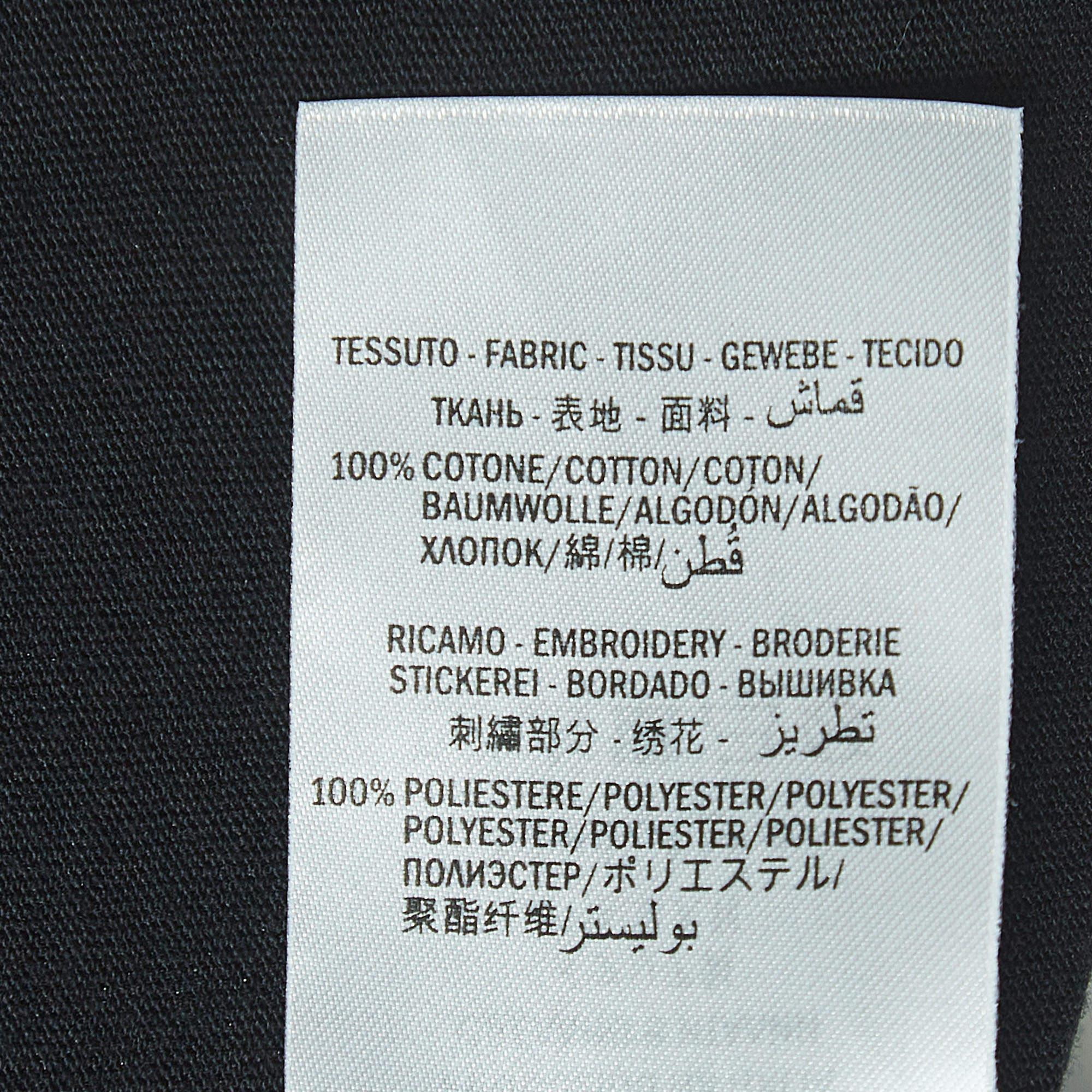 Gucci Black Embellished Bugs Bunny Cotton T-Shirt M In Excellent Condition For Sale In Dubai, Al Qouz 2
