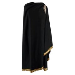 Gucci - Cape portefeuille ornée d'une broche noire