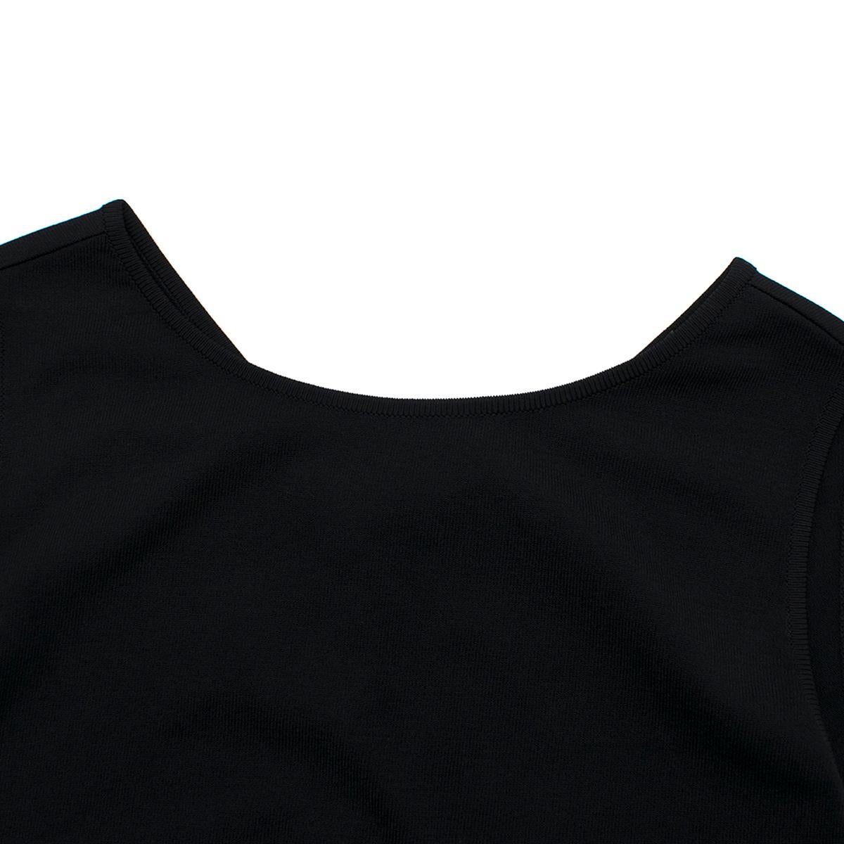 Gucci Black Fitted Sleeveless Top - Size M 1