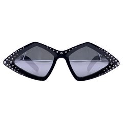 Gucci Black Frame Rhinestones GG0496S Sunglasses 59/18 145mm