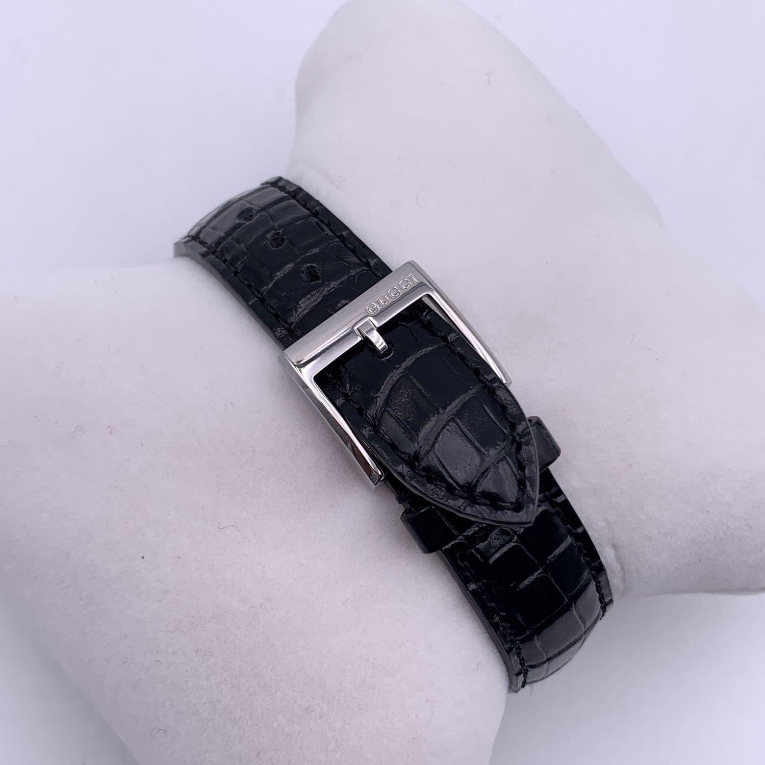 gucci men watch black