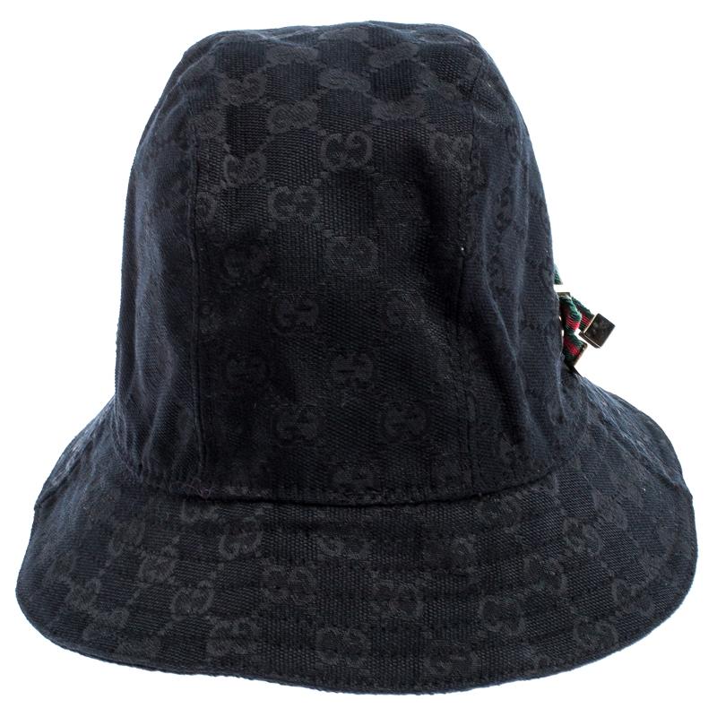 black gucci hat