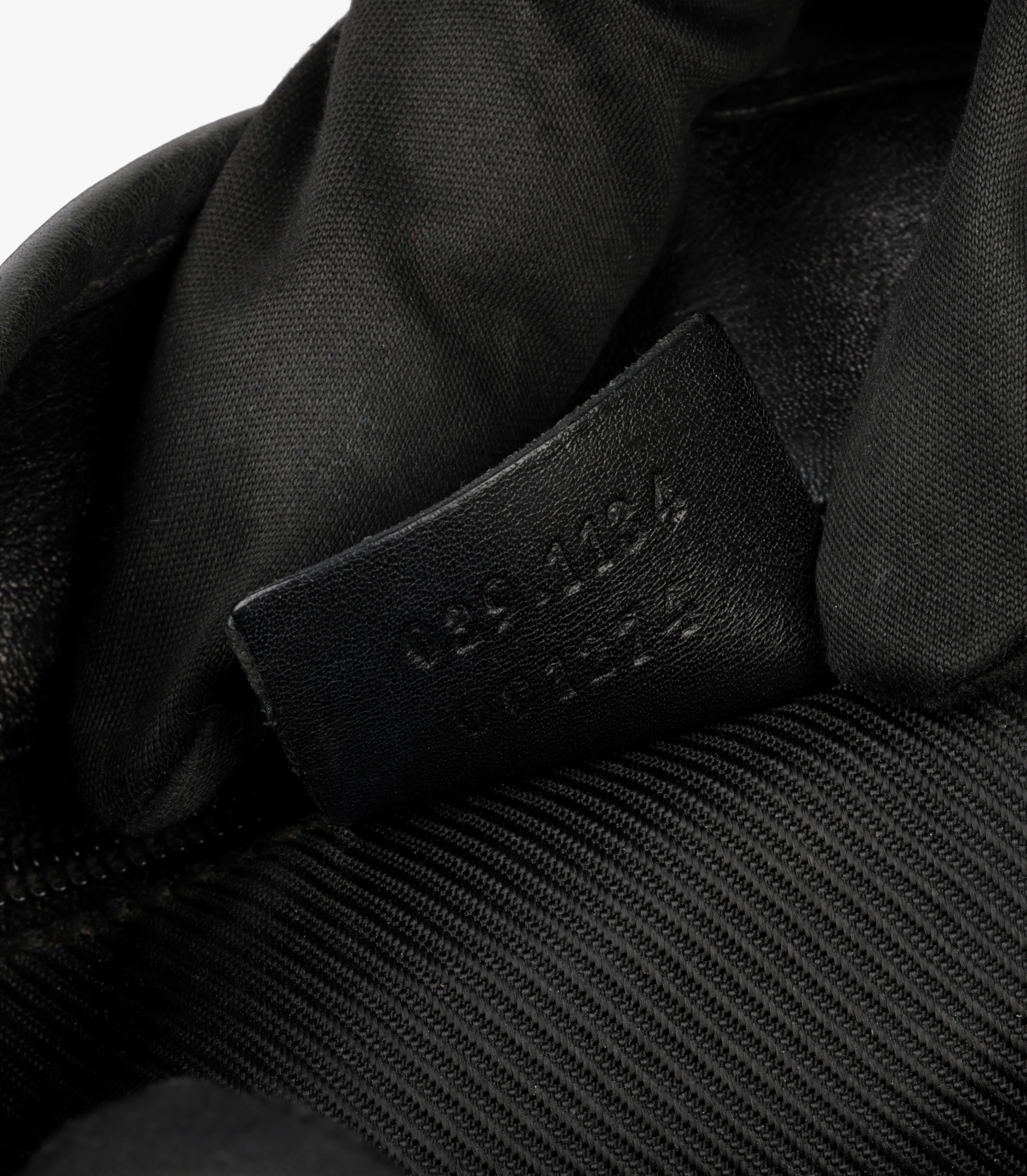 Gucci Schwarz GG Canvas & Kalbsleder Vintage Jackie Hobo Tasche aus schwarzem Segeltuch im Angebot 4
