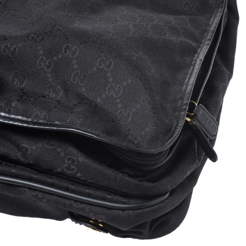 Gucci Black GG Canvas Large Garment Hanger Bag 2