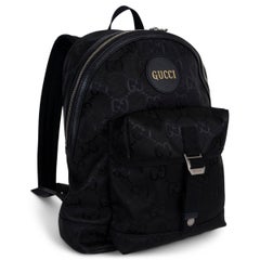 GUCCI black GG econyl OFF THE GRID Backpack Bag