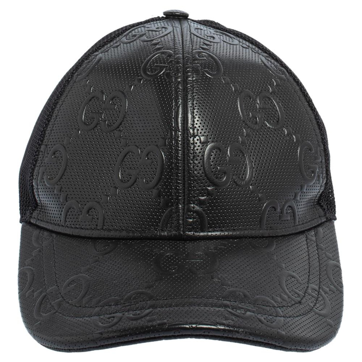 Gucci Black Baseball Cap - 2 For Sale on 1stDibs