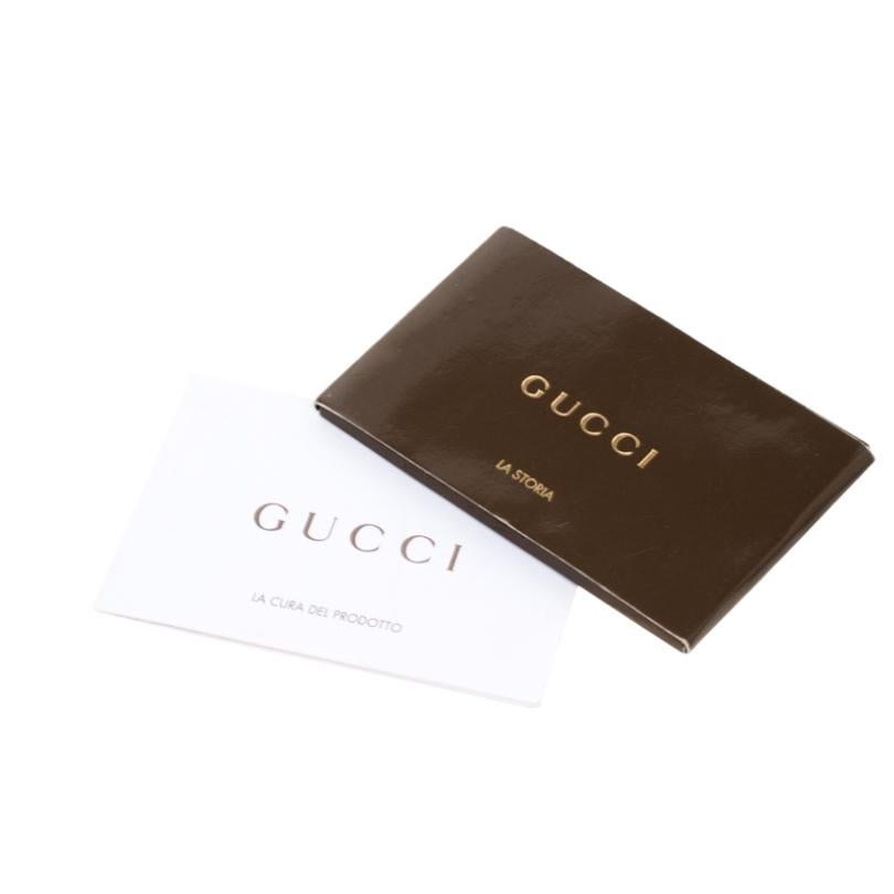 Gucci Black GG Fabric Techno Horsebit Hobo 3